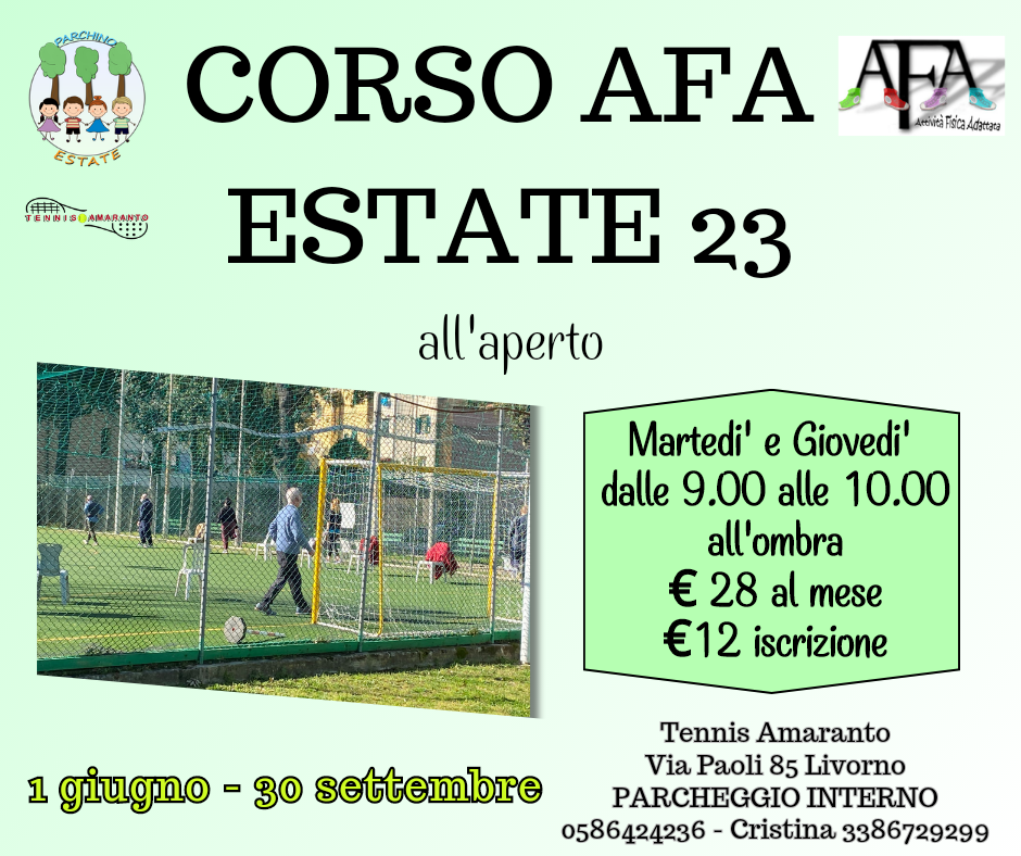 corso afa livorno