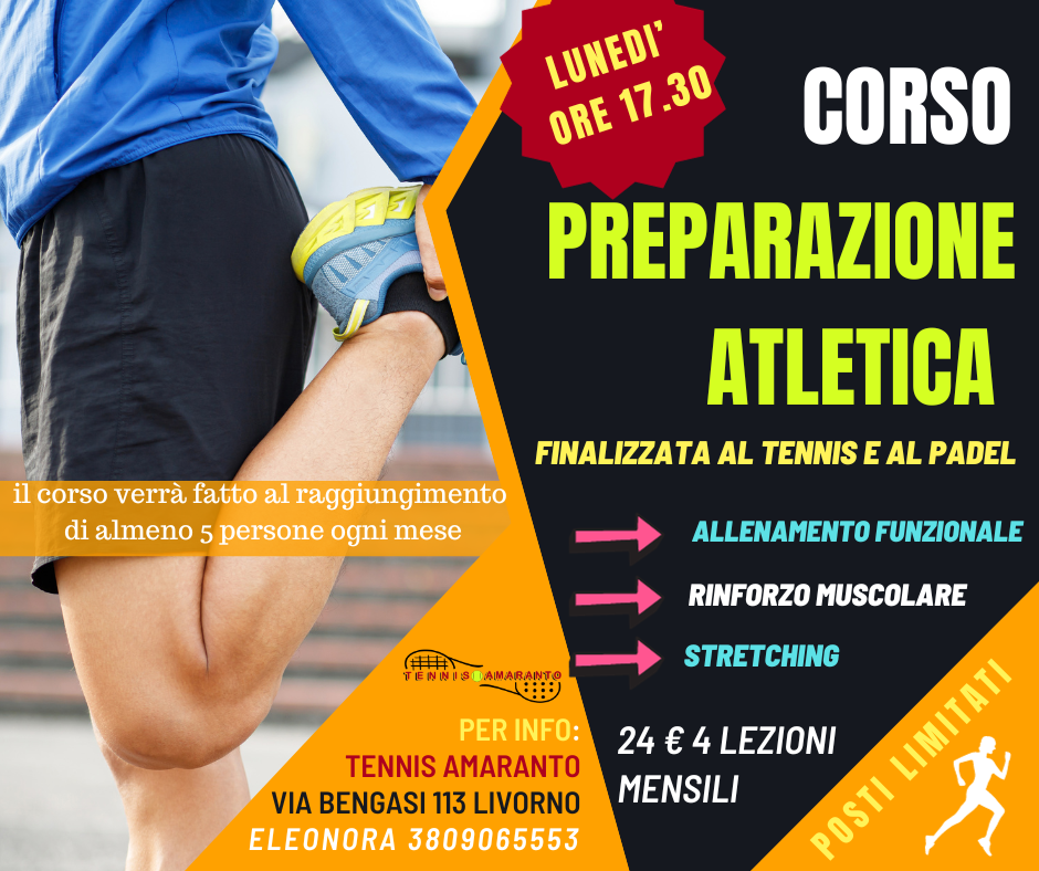 corso preparazione atletica